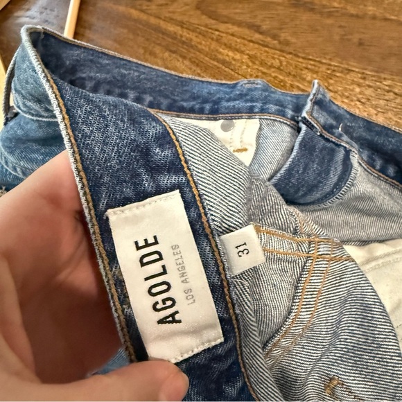 AGOLDE Vintage Hi-Rise Flare Jeans - Picture 8 of 9